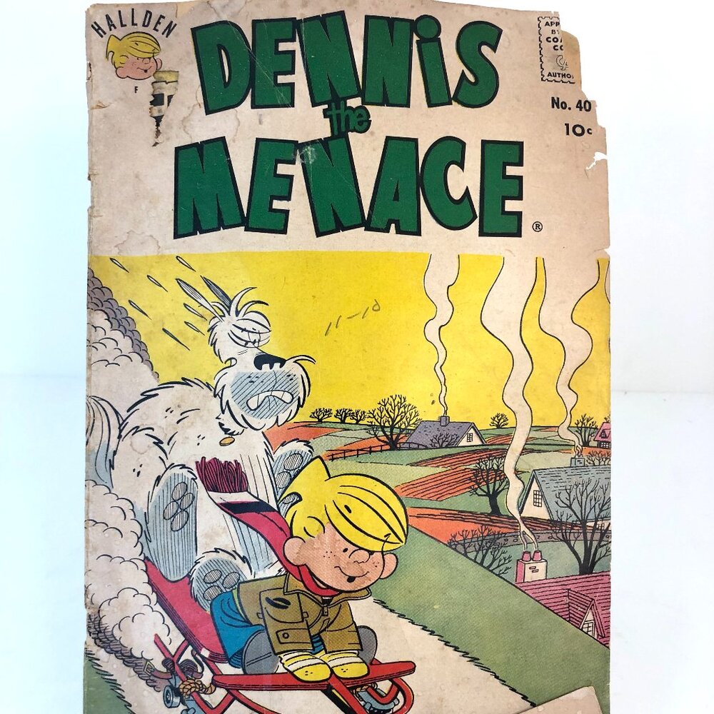 RARE VINTAGE 1960 Dennis the Menace Comic Book #40